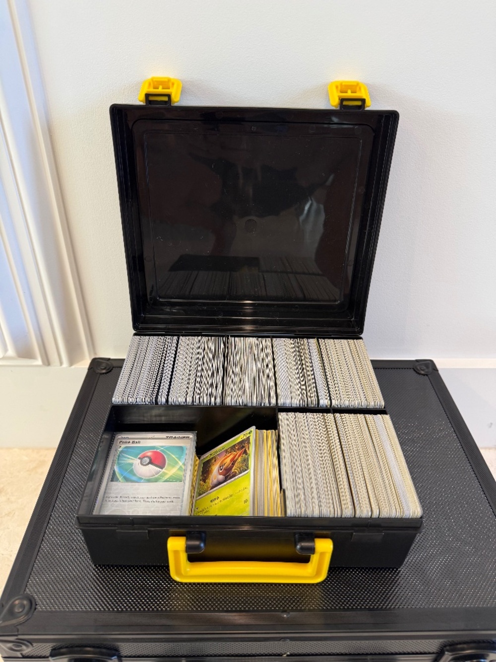 Pokémon Card Lot 820+ Cards + Authentic Pokémon Center Japan Card Case